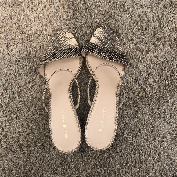 Pelle Moda Shoes - Pelle Moda snake print heels